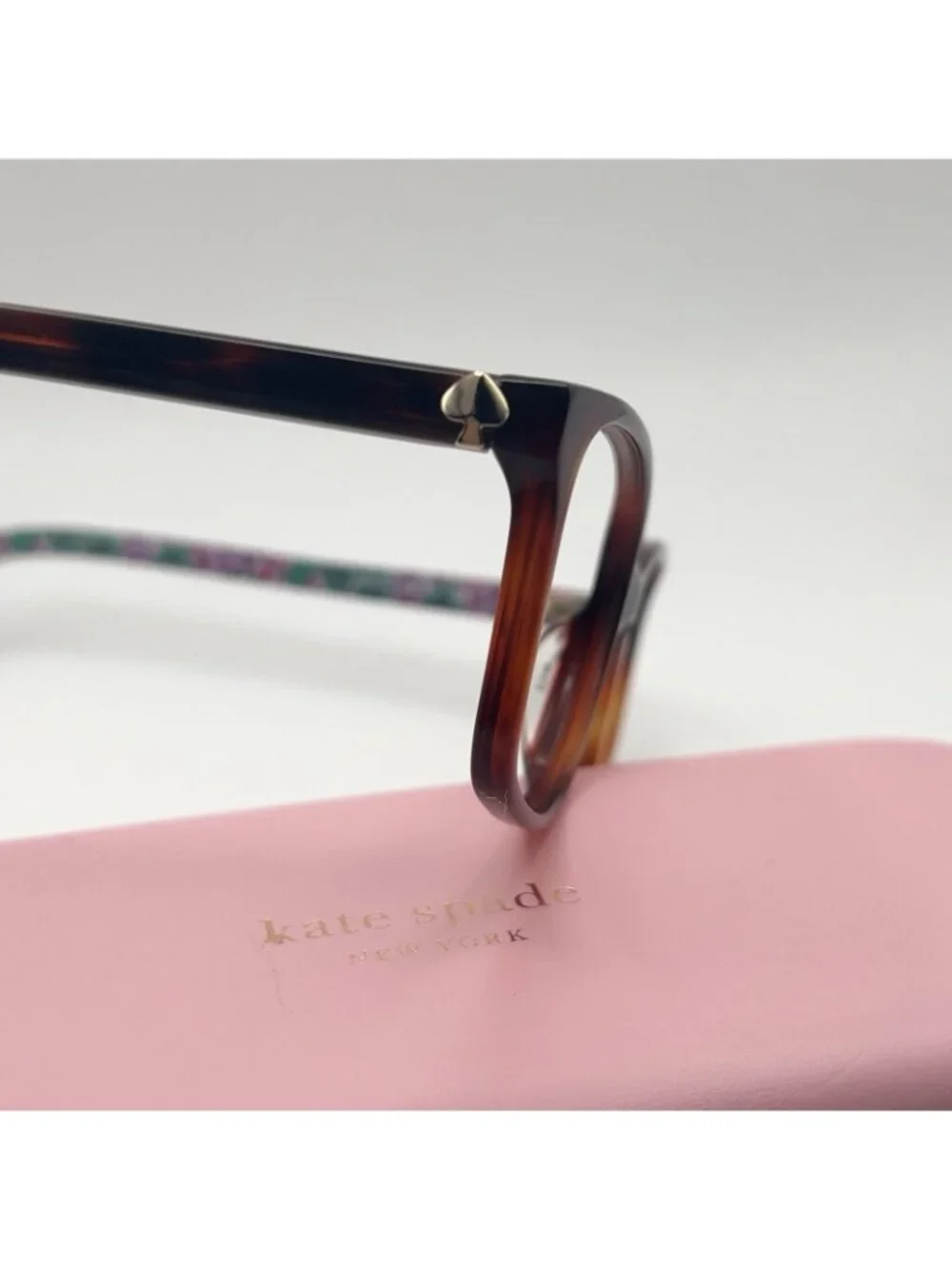 Kate Spade New York MIRIAM/G 086. Eyeglass Frames Brown Floral 54-15-140 Case